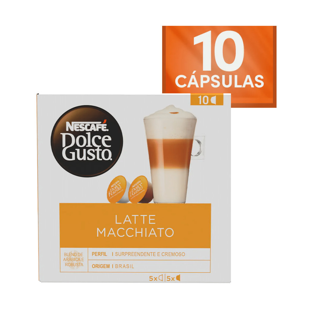 Dolce Gusto Latte Macchiato 10 Cápsulas Nescafé Promoção