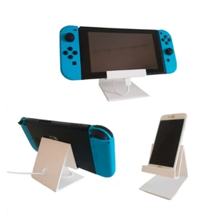 Suporte Console Nintendo Switch e Celular Entrada para Cabo