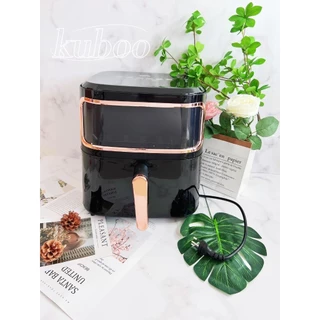 air fryer multifuncional fritadeira elétrica inteligente touch grande capacidade sem fumaça FD-1013B
