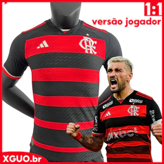 Novo 24/25flmg Casa Camisa De Futebol Tailandês Versão Dos Homens Camisa 1:1