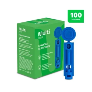 Lancetas Care Plus 28G Caixa com 100un - Multi Saúde