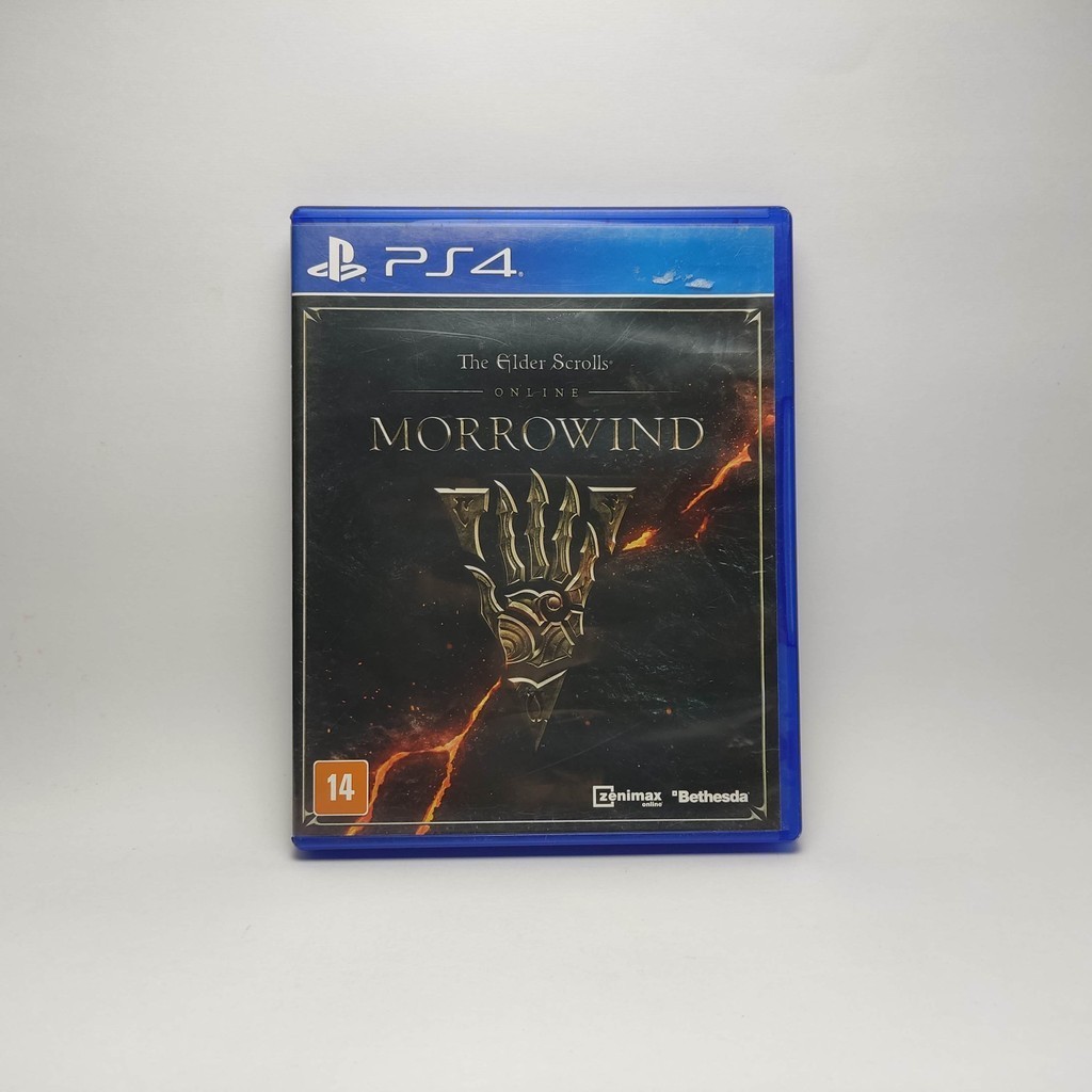 JOGO THE ELDER SCROLLS ONLINE MORROWIND PLAYSTATION 4 PS4 ORIGINAL ...