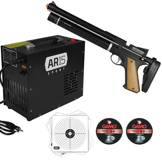 Pistola Pressão 4.5mm PCP Artemis PP750 + Compressor 300BAR