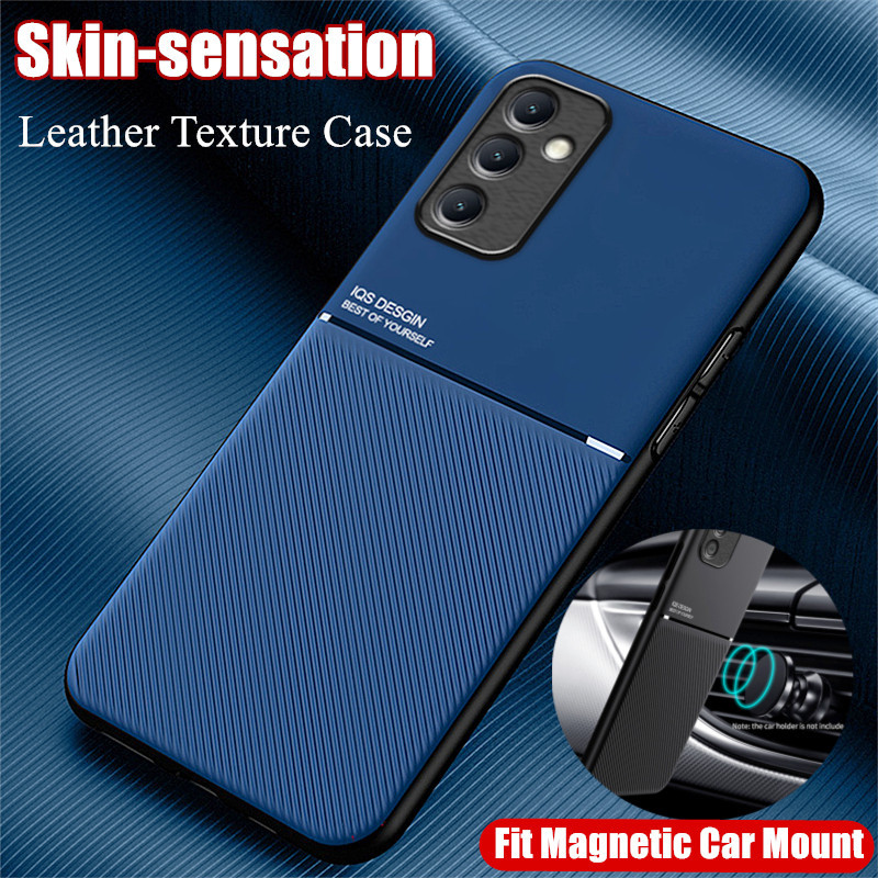 Para Samsung Galaxy A25 5G Luxury Skin Sensation Texture Case De Couro