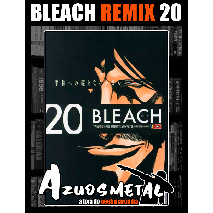 Bleach Remix - Vol. 20 [Mangá: Panini] | Shopee Brasil