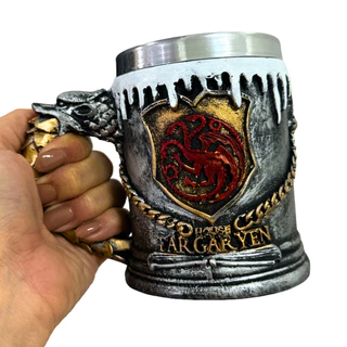 Caneca Chopp Cerveja House Targaryen Dragão 300 ML