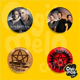 Bottons Série Supernatural Irmãos Winchester