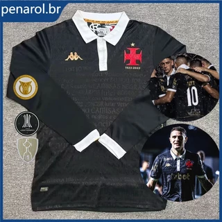 2023-24 Vasco III Número Personalizado Camisa De Futebol De Manga Longa