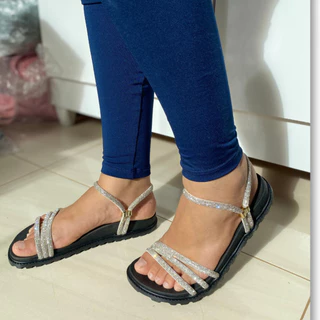 sandalía papete feminina birken linha premium