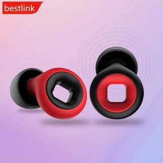 BESTLINK Tampões Auriculares De Silicone Com Isolamento Acústico Suave E Amigável À Pele Confortáveis Anti-Ruído Laváveis Duráveis P7U8