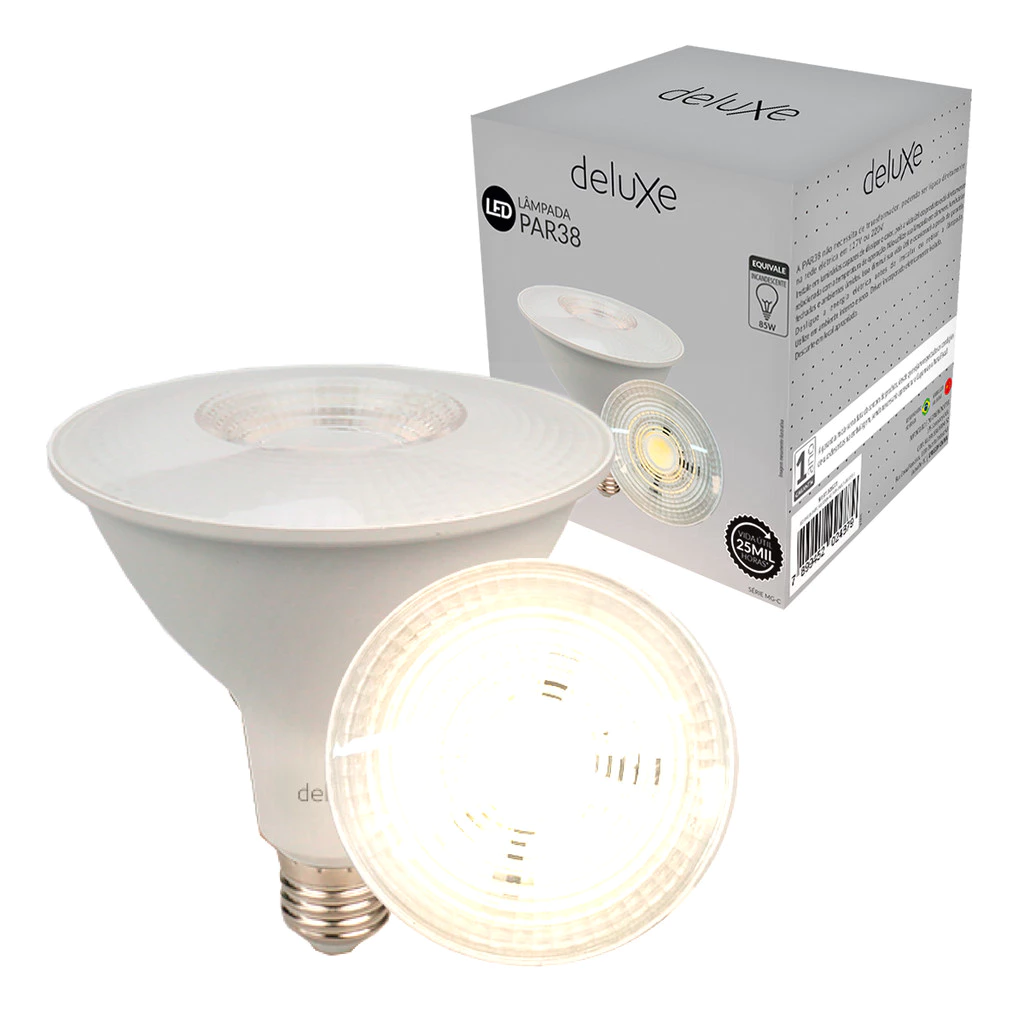 Lampada Led Par38 14w 4000k E27 110v/220v Mk Deluxe By Avant