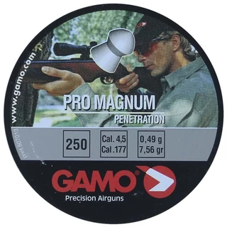 Chumbinhos 4.5mm Caça Penetração Lata Gamo Pro Magnum 250un