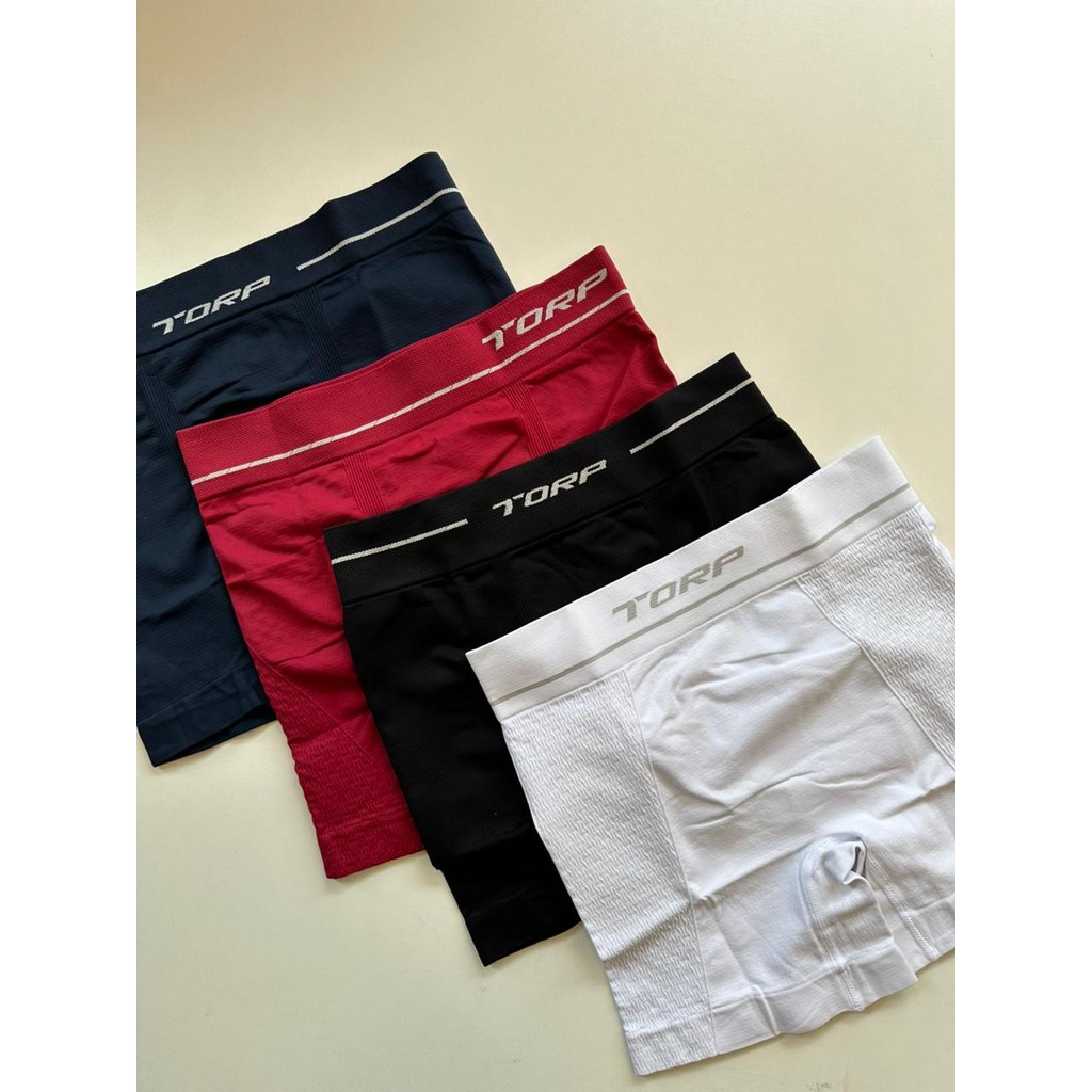 KIT Boxer Adulta Torp Sem Costura 8001/8002 | Shopee Brasil