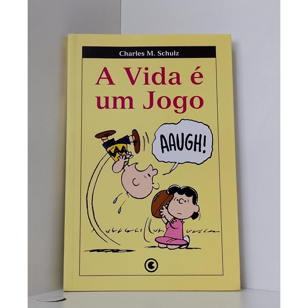 HQ A Vida e um Jogo Charles M Schulz ( snoopy peanuts) | Shopee Brasil
