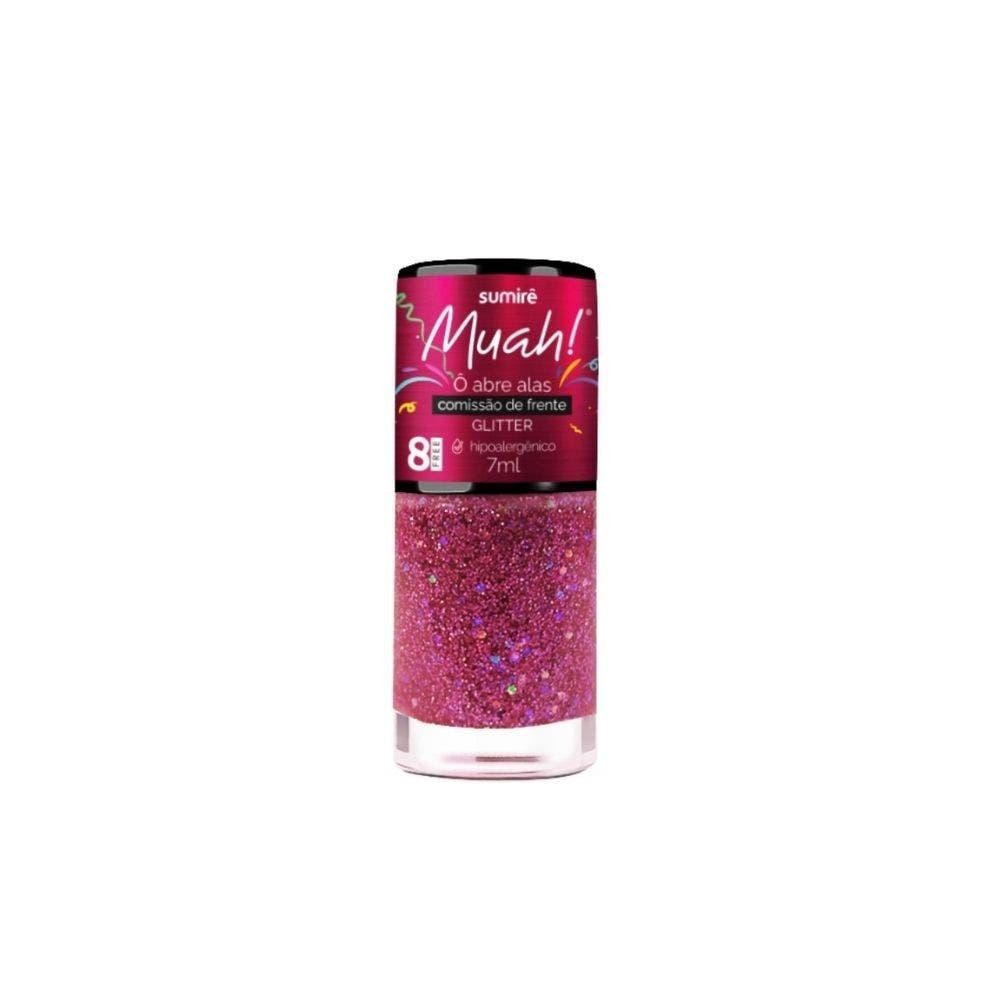 Esmalte Muah Glitter Ô Abre Alas Comissão De Frente 7ml | Shopee Brasil