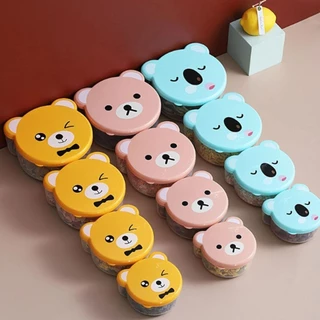 Pote Bichinho Marmita Conjunto 4 Peças Lanche Infantil Adulto BPA Free Com Tampa em Oferta na Shopee