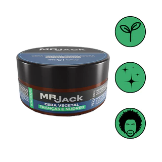 Cera Modeladora Vegetal Ultra Fixacao Tranca Mr Jack 150G