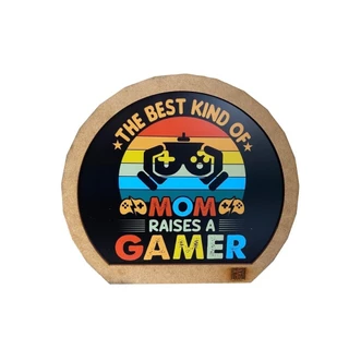 Luminária de Mesa Decorativa Mom Raises a Gamer Bivolt em Oferta na Shopee