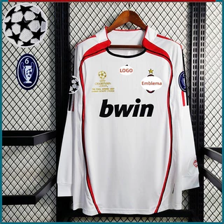 Camisa de time 06/07 A- Milan camisa retro 2006/2007 Away Manga Longa Manga curta Kaka #22【Frete grátis】