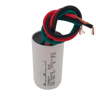Capacitor Para Ventilador Teto 3 Fios 12uf (4+8) Uf 250 Vac