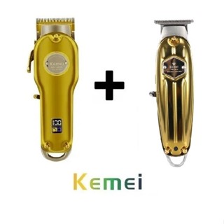 Máquina De Corta Cabelo Sem Fio Kemei Km 1976 - Maquina de Acabamenrto Kemei KM 1973