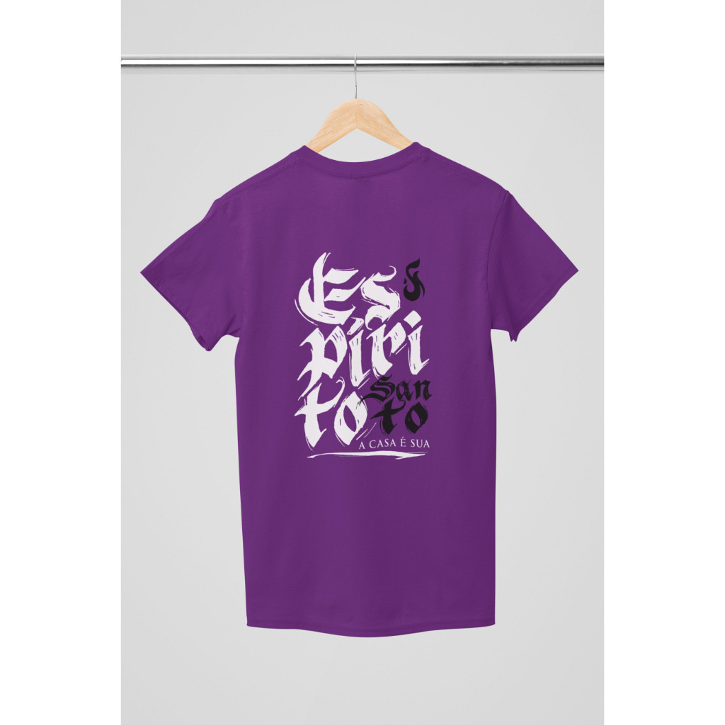 Camiseta Espirito Santo Unissex Yeshua Jesus Cristã Católica