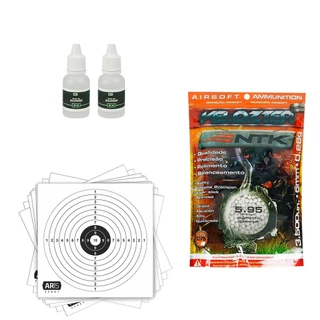 COMBO 04 OLEO DE SILICONE AIRSOFT 15ML AR15 SPORT