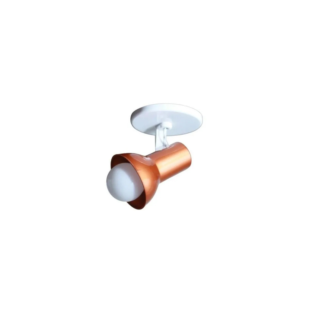 Kit 5 Spot Sobrepor Octa Bocal Direcionável E27 Teto Ideal | Shopee Brasil