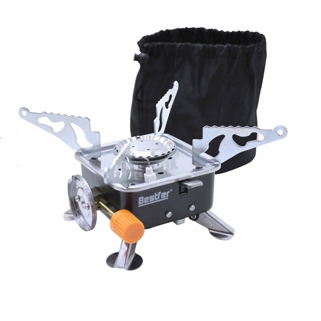 Fogareiro Portatil Dobravel Fogão a Gas para Camping e Viagem Bestfer ...