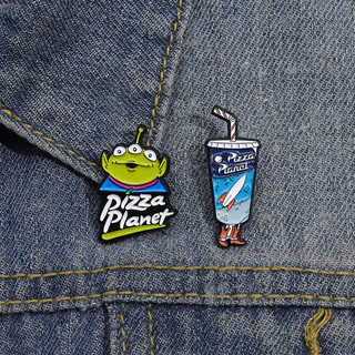 Animação Engraçada De Aventura Americana " Toy Story " Broche De Esmalte Moda Acessórios De Presente Para Amigos Mochila Crachá