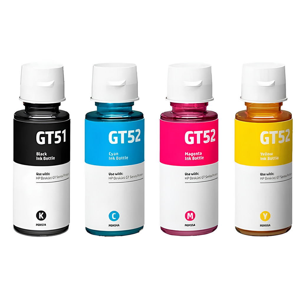 Kit Refil de Tinta Para HP Smart Tank 618 GT51 GT52 e GT53 | Shopee Brasil