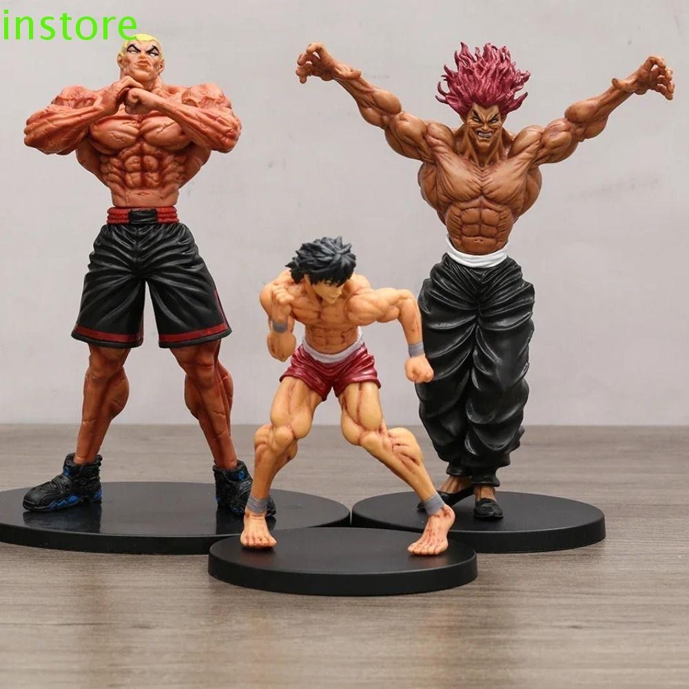 INSTORE Hanma Yujiro Bonecos Colecionáveis , Baki Figura Brinquedos Anime ,  Personagem Brinquedo Desenho Animado PVC 15cm O Modelo Grappler Escultura |  Shopee Brasil