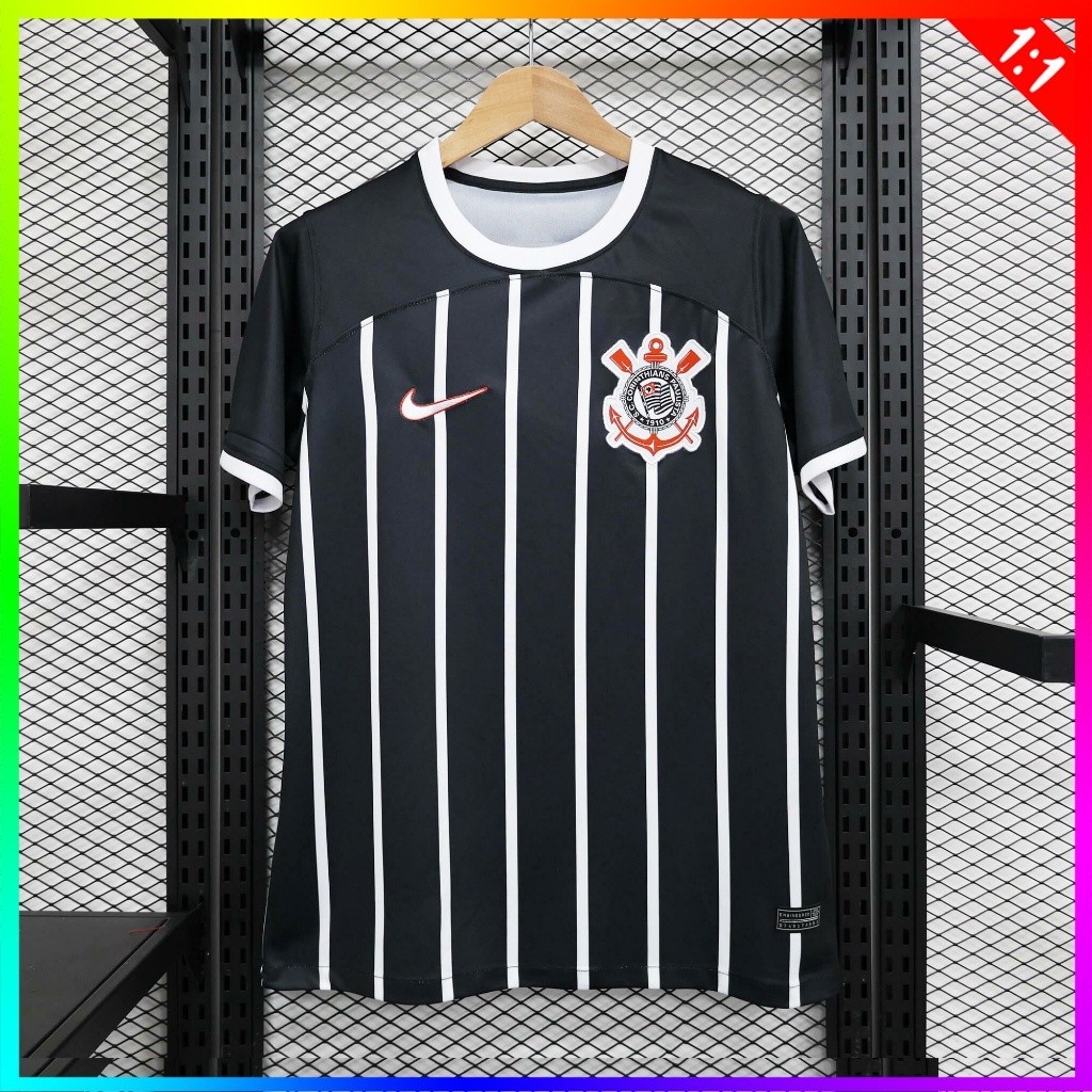 23/24 Corinthians Camisa Da Equipe Thai Qualidade KLDA Distância II Camisa De Futebol
