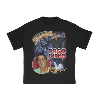 Camiseta Unissex Zeca Pagodinho Vintage 100%Algodão Envio Rapido