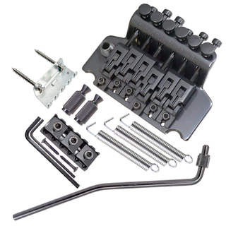 6 Cordas Rolo Duplo Estandarte Sela Tremolo Ponte Sistema Para Guitarra Elétrica Substituição