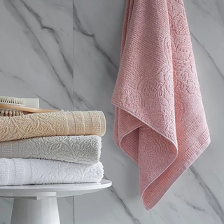 Toalha de Rosto Botanique Buddemeyer 100% Algodão Jacquard Extra Soft