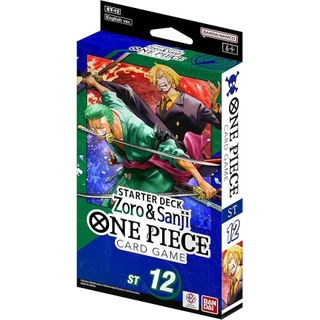 One Piece Starter Deck Zoro & Sanji ST-12 Bandai inglês