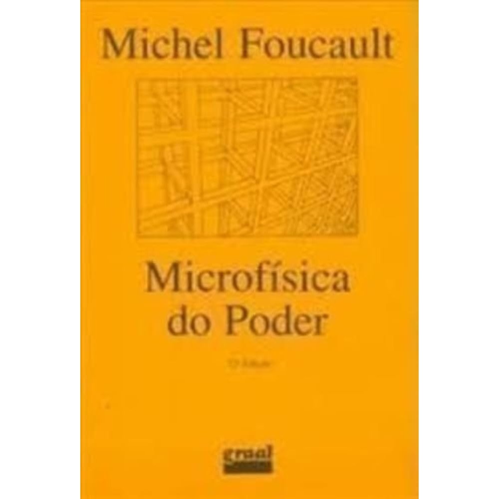 Microfísica do poder autor Michel foucault | Shopee Brasil