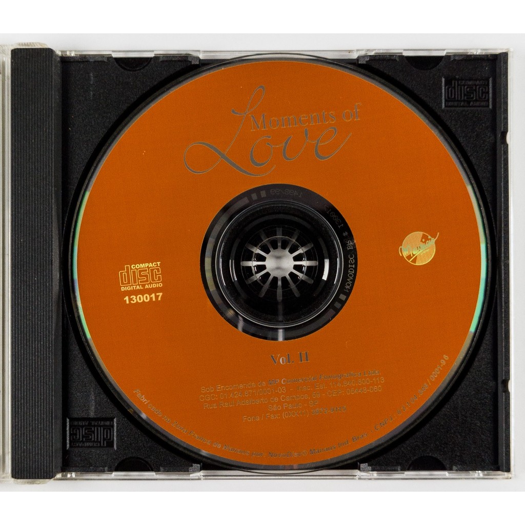 CD Moments of Love Vol. 2 II | Shopee Brasil