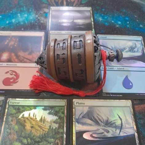 Sensei divining top Contador de vida para Magic The Gathering Impressão 3D