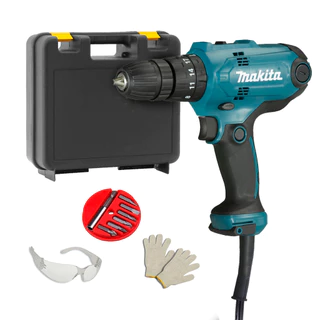 Furadeira Parafusadeira Impacto 3/8 320w HP0300 Makita + Acess em Oferta na Shopee