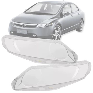 PAR LENTE DE FAROL HONDA CIVIC 2006 A 2011 