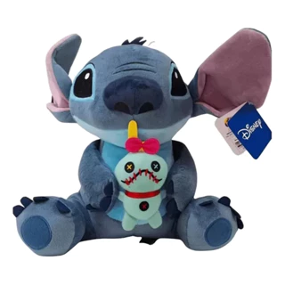 Pelúcia Disney Macia Stitch e Scrump 33cm F01368 - Fun
