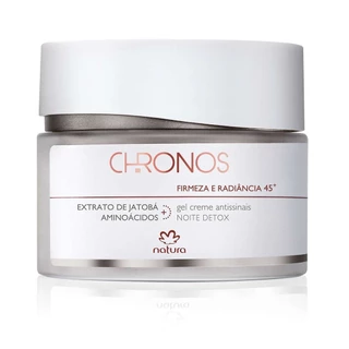 NATURA CHRONOS GEL CREME ANTISSINAIS 45+ NOITE 40G