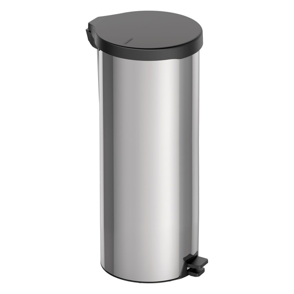 Lixeira Inox 30 LitrosTramontina Com Pedal New - 94538/730