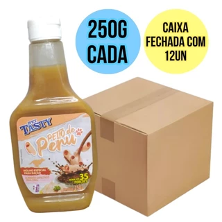 12 Molho Peito de Peru Para Ração Cachorro Caixa Fechada Ipet Tasty