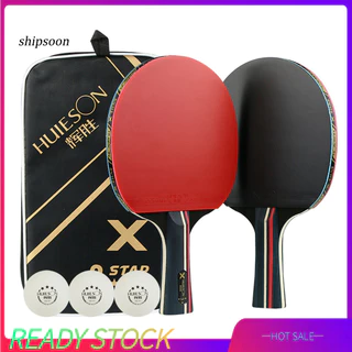 SN 2Pcs Tênis De Mesa Profissional Jogo De Raquete De Madeira Para Iniciantes Ping Pong Esportivo