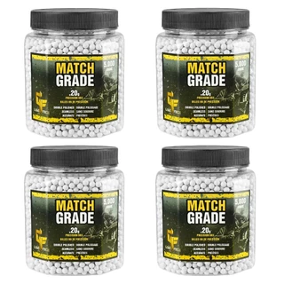 4un - MUNICAO BBS AIRSOFT 6MM .20G 5000UN - CROSMAN