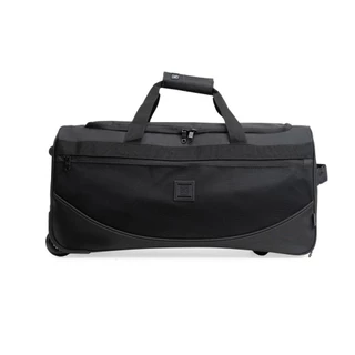 Bolsa de Viagem Masculina de Rodinhas Grande BG Mesh Preta