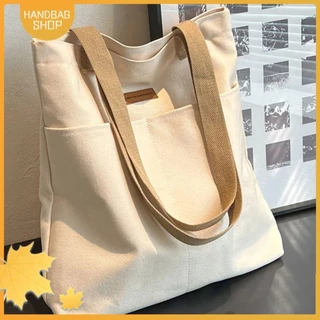 HANDBAG Tote Bags , Bolsas De Lona Para Todos Os Tipos Costura De Grande Capacidade Mulheres